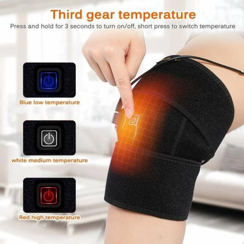 Electrically Heated Knee Joint Warmer Massager